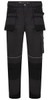 Jcb Workwear Trade Holster Trousers Black Size 40 D+2H-40