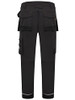 Jcb Workwear Trade Holster Trousers Black Size 40 D+2H-40
