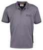 Jcb Workwear Trade Performance Polo Shirt Grey / Black Size M D+IA-M