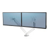 Fellowes Platinum Series Dual Monitor Arm White 8056301 8056301