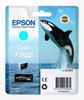 Epson T7602 Killer Whale Cyan Standard Capacity Ink Cartridge 26Ml - C13T7602401 C13T76024010