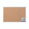 Bi-Office Earth-It Maya Cork Noticeboard Aluminium Frame 1200X900mm Promotional CA051790