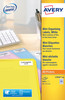 Avery Laser Mini Label 46X11mm 84 Per A4 Sheet White Pack 8400 Labels L7656-100 L7656-100