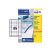Avery Multipurpose Label 38X21.2Mm 65 Per A4 Sheet White Pack 6500 Labels 3666 3666