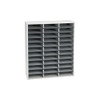 Fellowes Literature Organiser 36 Compartments Grey 25061