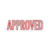 Colop Green Line P20 Self Inking Word Stamp Approved 37X13mm Red Ink C144837APP