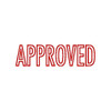 Colop Green Line P20 Self Inking Word Stamp Approved 37X13mm Red Ink C144837APP