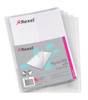Rexel Nyrex Single Wallet With Pocket Pvc A4 180 Micron Clear Pack 25 12181 12181