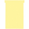 Nobo T-Cards A110 Size 4 Yellow Pack 100 2004004 2004004