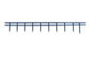 Gbc Surebind Strips A4 25Mm Blue Pack 100 1132845 1132845