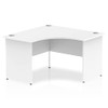 Dynamic Impulse 1200Mm Corner Desk White Top Panel End Leg MI000406 MI000406