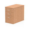 Dynamic Impulse 800Mm Deep Desk High Pedestal Oak I000779 I000779