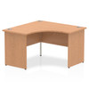 Dynamic Impulse 1200Mm Corner Desk Oak Top Panel End Leg I000841 I000841