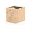 Dynamic Impulse 3 Drawer Fixed Pedestal Maple I001646 I001646