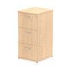 Dynamic Impulse 3 Drawer Filing Cabinet Maple I000253 I000253