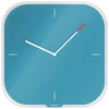Leitz Cosy Silent Glass Wall Clock Calm Blue 90170061 90170061