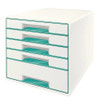 Leitz WOW CUBE Drawer Cabinet Ice Blue 52142051 52142051