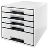 Leitz WOW CUBE Drawer Cabinet Black 52531001 52531001