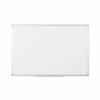 Bi-Office Earth-It Non Magnetic Melamine Whiteboard Aluminium Frame 2400X1200mm MA2100790