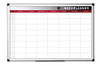 Bi-Office Weekly Magnetic Whiteboard Planner Aluminium Frame 900X600mm GA0333170