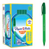 paper Mate S0957150 Inkjoy 100 Capped Medium Green Tuck x 50 S0957150