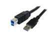 Startech.Com 3M Black Superspeed Usb 3.0 Cable USB3SAB3MBK