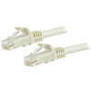 Startech.Com 3M White Gb Snagless Rj45 Utp Cat6 Cable N6PATC3MWH