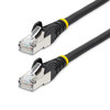Startech.Com 2M Cat6a Snagless Rj45 Ethernet Black Cable With Strain Reliefs NLBK-2M-CAT6A-PATCH