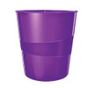 Leitz WOW Waste Bin Purple 52781062 52781062