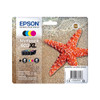 Epson 603Xl Starfish Black Cyan Magenta Yellow High Yield Ink Cartridge Multipac C13T03A64010