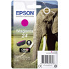 Epson 24 Elephant Magenta Standard Capacity Ink Cartridge 5Ml - C13T24234012 C13T24234012