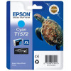 Epson T1572 Turtle Cyan Standard Capacity Ink Cartridge 26Ml - C13T15724010 C13T15724010