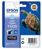 Epson T1575 Turtle Light Cyan Standard Capacity Ink Cartridge 26Ml - C13T1575401 C13T15754010
