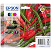 Epson Chillies 503 Black Cyan Magenta Yellow High Capacity Ink Cartridge Multipa C13T09R64010