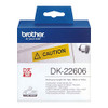 Brother Black On Yellow Film Tape 62Mm X 15.24M - DK22606 DK22606
