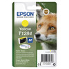 Epson T1284 Fox Yellow Standard Capacity Ink Cartridge 3.5Ml - C13T12844012 C13T12844012