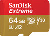Sandisk Extreme 64Gb Microsdxc Uhs-I Class 10 Action Cams And Drones Memory Card SDSQXAH-064G-GN6AA