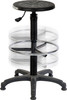 Polly Deluxe Draughter Pu Stool Black - 1850/1164 - 1850/1164