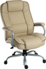 Goliath Duo Heavy Duty Bonded Leather Faced Executive Office Chair Cream - 6925C 6925CR