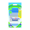 Paper Mate 2187679 Kilometrico Recycled Blue Ball Pen pack of 8 pens 2187679