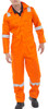 Beeswift Burgan Fire Retardant Anti-Static Boilersuit Orange Size 44 CFRASBBSOR44