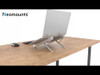 Neomounts NSLS010 Laptop Stand 11-17" Foldable Compact Universal. Product Type: NSLS010