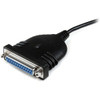 Startech Parallel Printer Adapter Usb Db25 Parallel 6 Ft 1 X Type A Male Usb 1 X ICUSB1284D25
