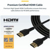 Startech 3.3Ft 1M Slim Hdmi 2.0 Cable Flexible Premium Hdmi Cord With Ethernet 4 RHDMM1MP