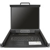Startech 16 Port Rackmount Kvm Console W/ Cables Integrated Kvm Switch W/ 19" Lc RKCONS1916K