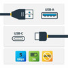 Startech Usb To Usb C Cable 1M / 3 Ft Usb 3.0 5Gbps Usb A To Usb C Usb Type C Us USB315AC1M