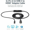 Startech Usb C To Hdmi Cable 6 Ft / 2M Usb-C To Hdmi 4K 60Hz Usb Type C To Hdmi CDP2HDMM2MB