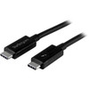 Startech 1M 3.3Ft Thunderbolt 3 Cable 20Gbps 100W Pd 4K Video Thunderbolt-Certif TBLT3MM1M