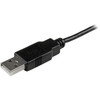 Startech 15Cm 6In Mobile Charge Sync Usb To Slim Micro Usb Cable for Smartphones USBAUB15CMBK