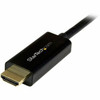 Startech Displayport To Hdmi Converter Cable 6 Ft 2M 4K Eliminate Clutter By Con DP2HDMM2MB
